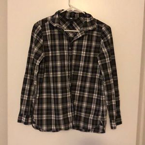 Plaid button up